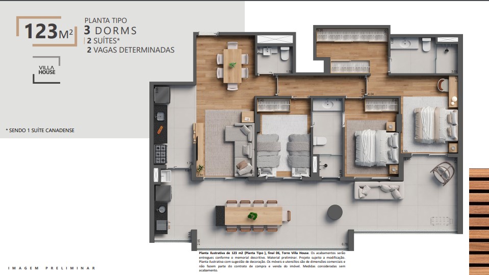 Apartamento à venda com 3 quartos, 97m² - Foto 9