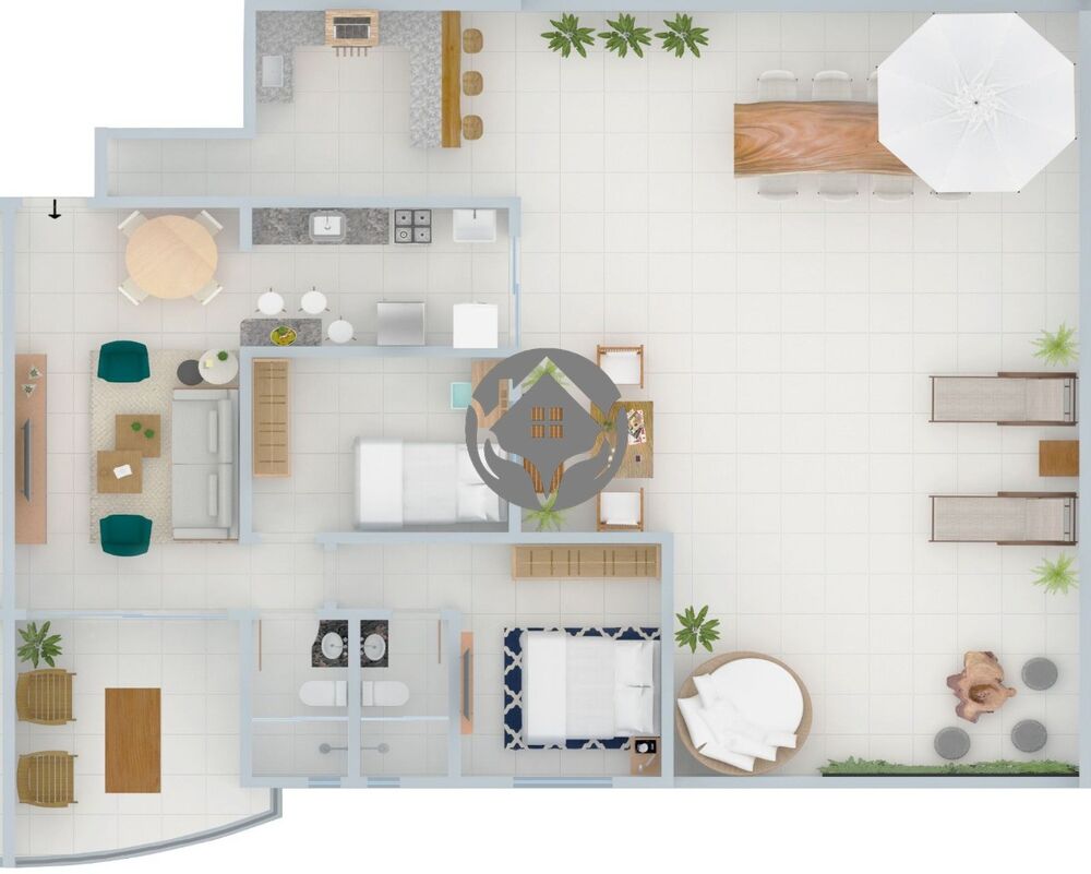Apartamento, 2 quartos, 52 m² - Foto 6