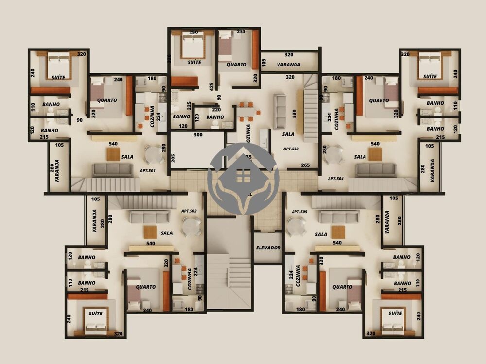 Apartamento, 2 quartos, 58 m² - Foto 2