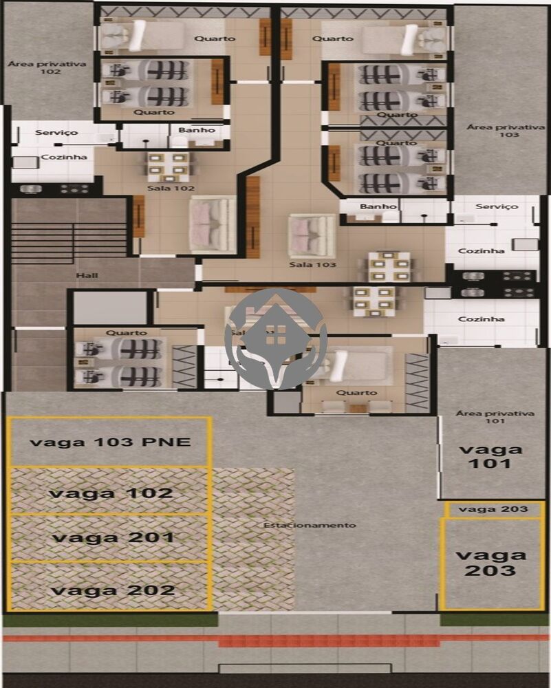 Apartamento, 2 quartos, 67 m² - Foto 7