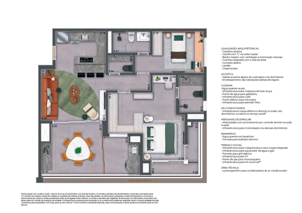 Casa, 3 quartos, 93 m² - Foto 7