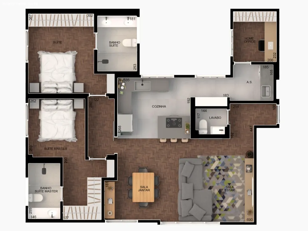Apartamento, 2 quartos, 100 m² - Foto 12