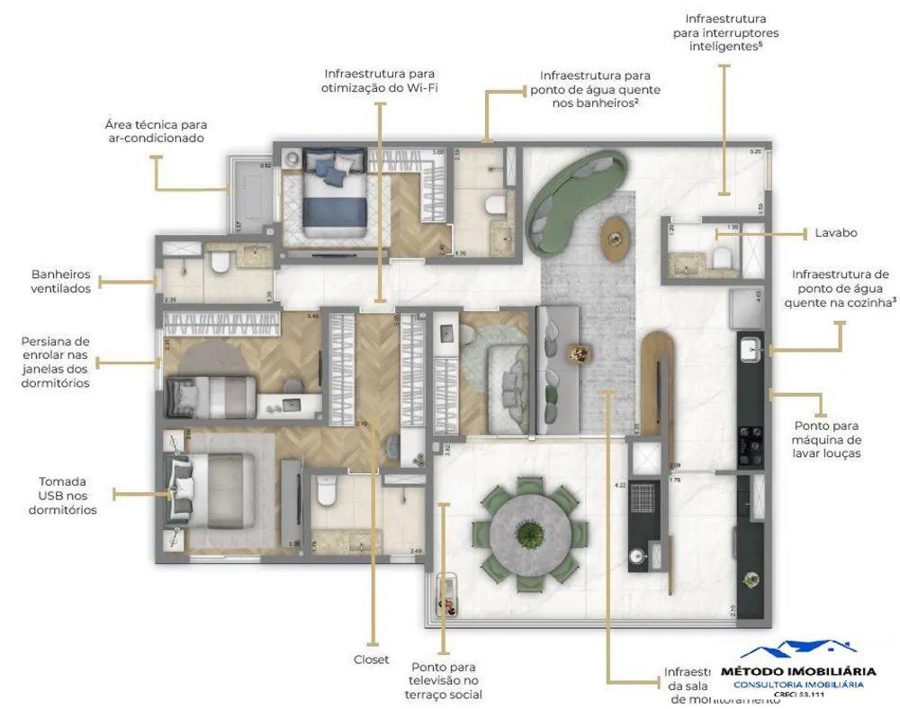 Apartamento, 3 quartos, 90 m² - Foto 12