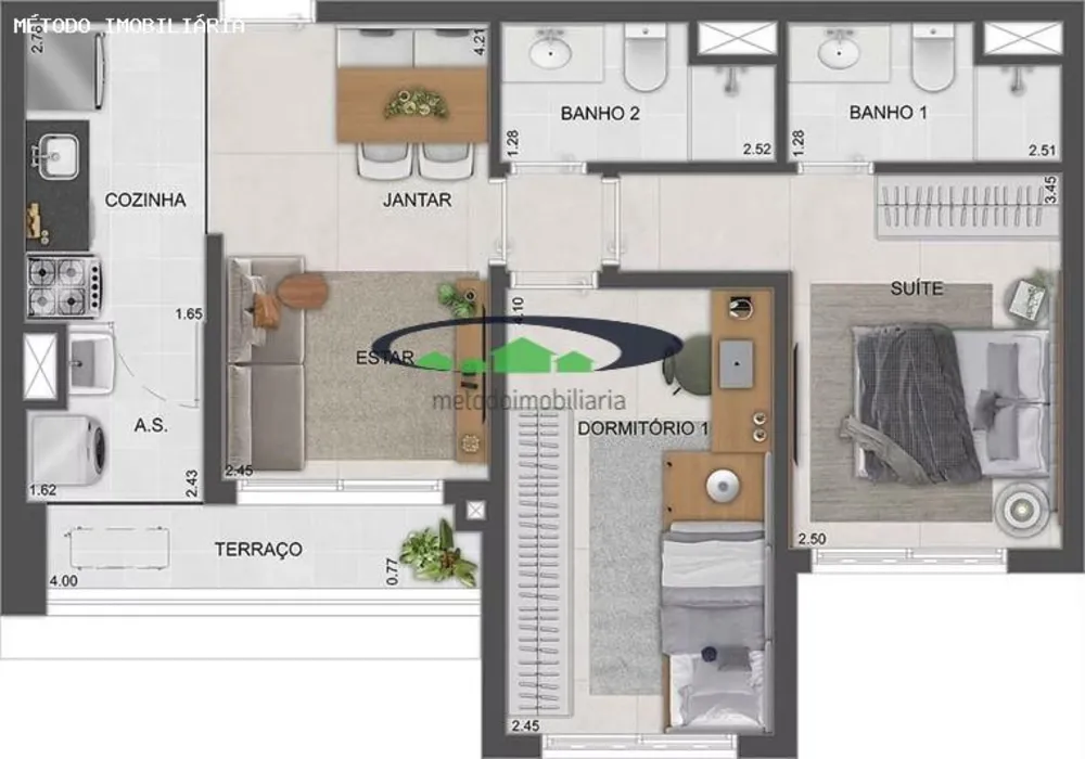 Apartamento, 3 quartos, 86 m² - Foto 3
