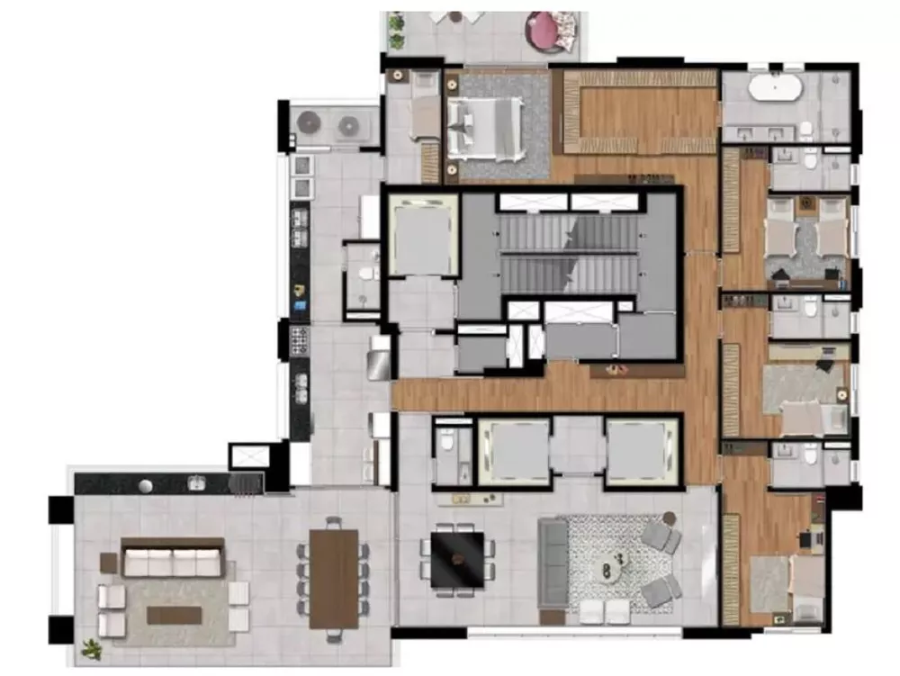 Casa, 4 quartos, 337 m² - Foto 2