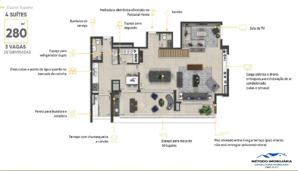 Casa, 4 quartos, 280 m² - Foto 10