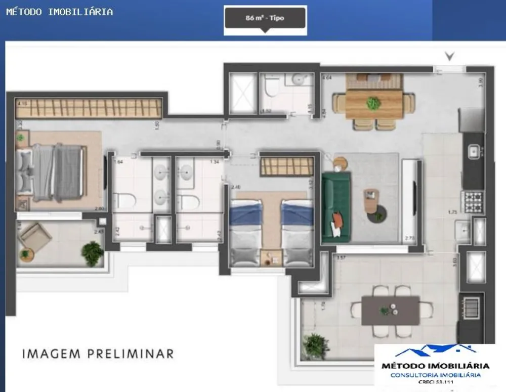 Apartamento, 2 quartos, 78 m² - Foto 15