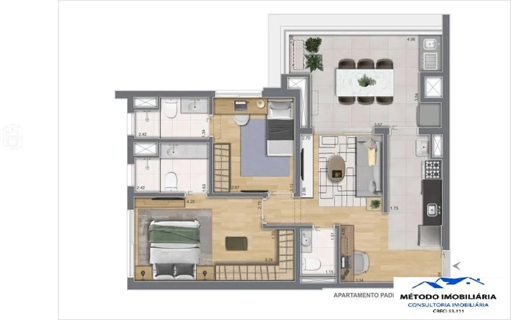 Apartamento, 2 quartos, 78 m² - Foto 12