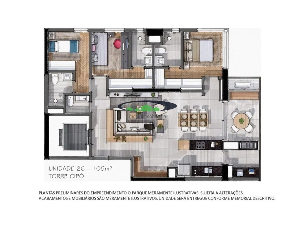 Casa, 2 quartos, 104 m² - Foto 8