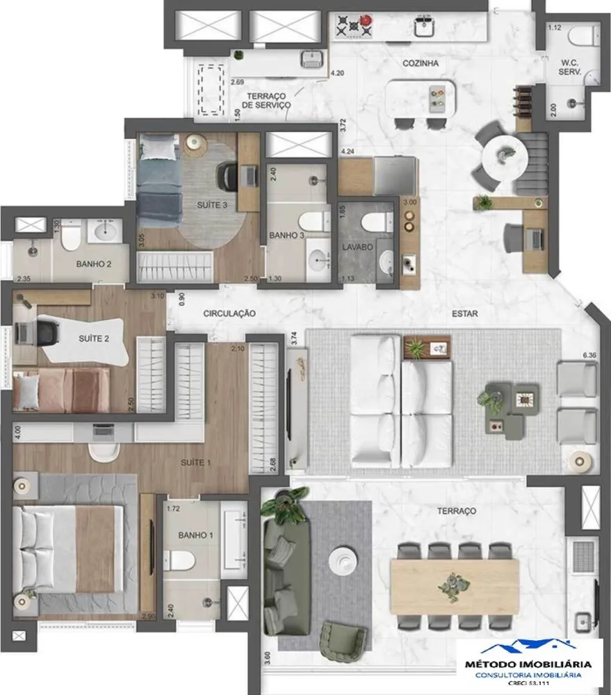 Casa, 3 quartos, 140 m² - Foto 11