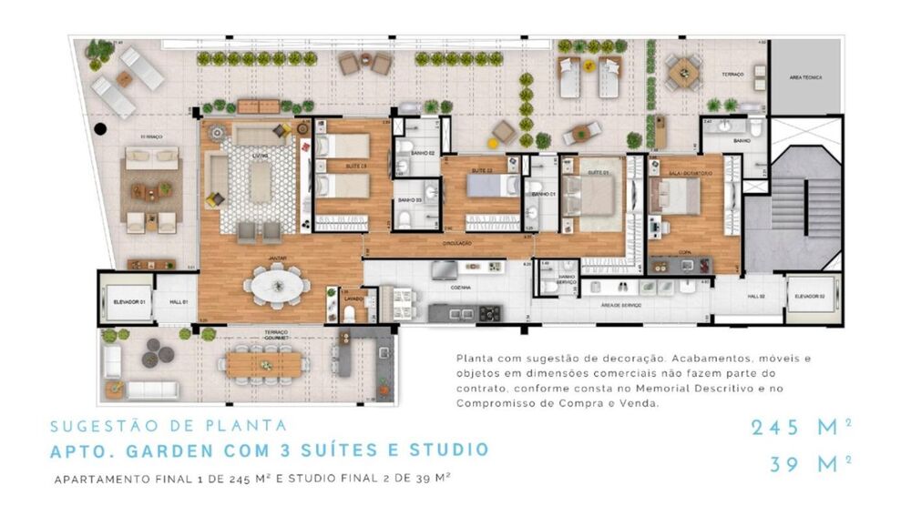 Casa, 3 quartos, 285 m² - Foto 1
