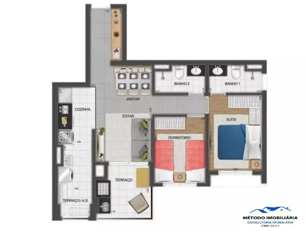 Apartamento, 2 quartos, 67 m² - Foto 16