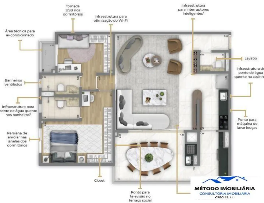 Apartamento, 3 quartos, 104 m² - Foto 10
