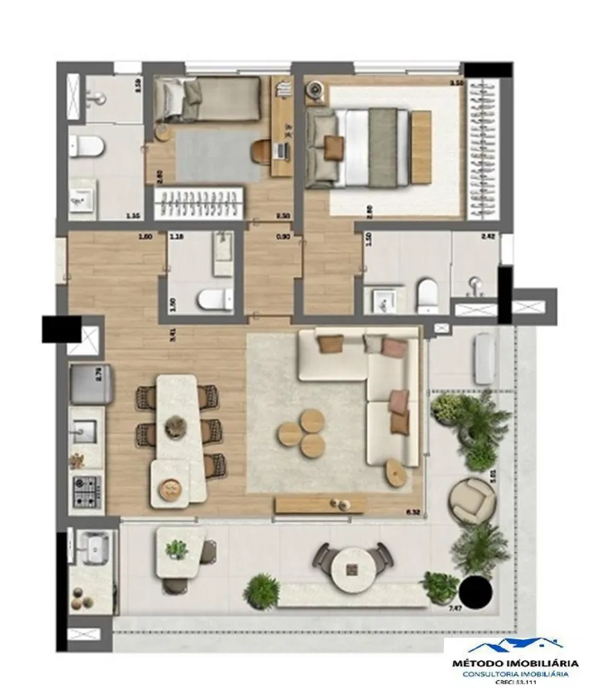 Apartamento, 2 quartos, 81 m² - Foto 12