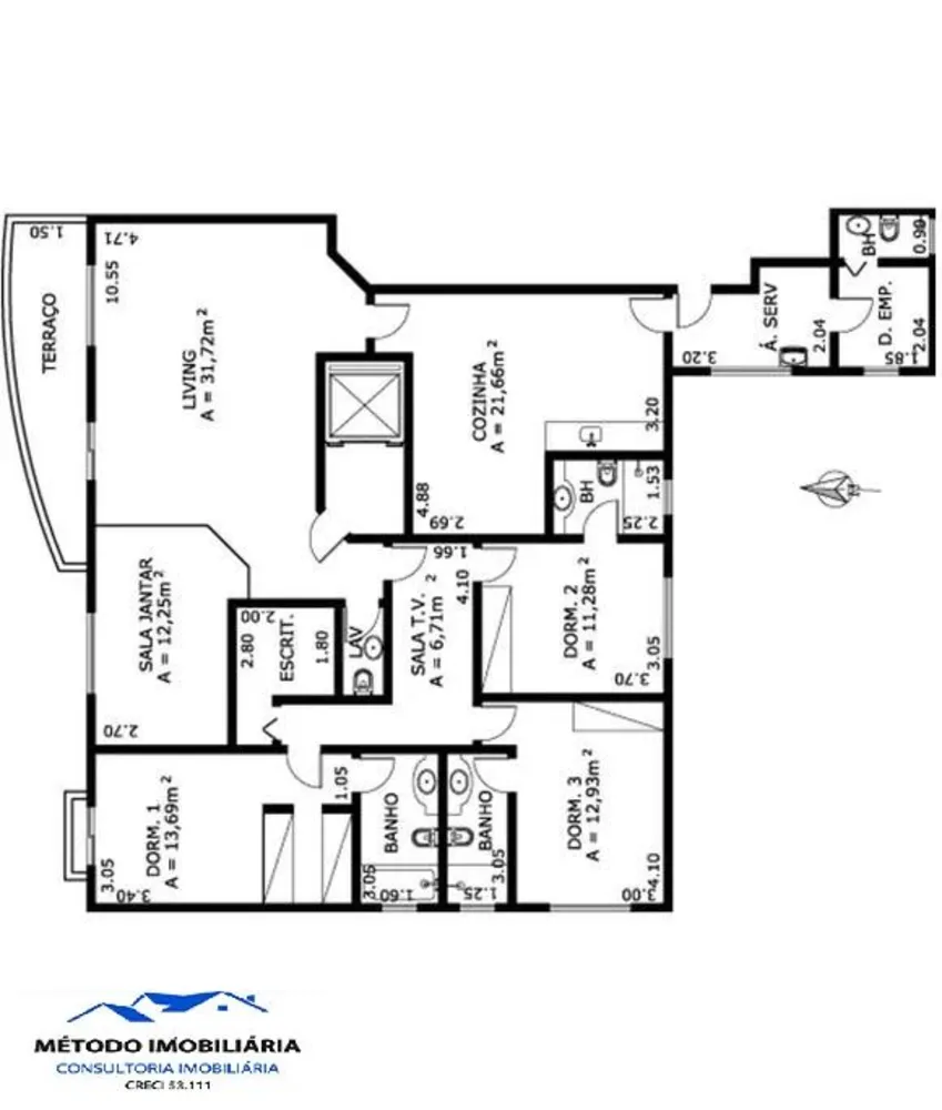 Apartamento, 3 quartos, 172 m² - Foto 10