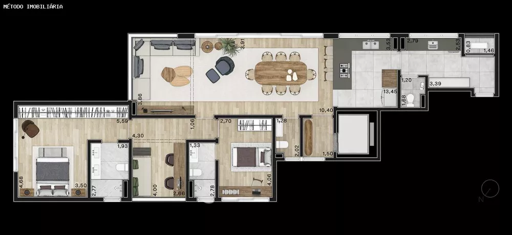 Casa, 3 quartos, 137 m² - Foto 6