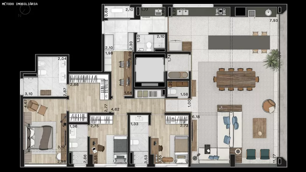 Casa, 3 quartos, 137 m² - Foto 7