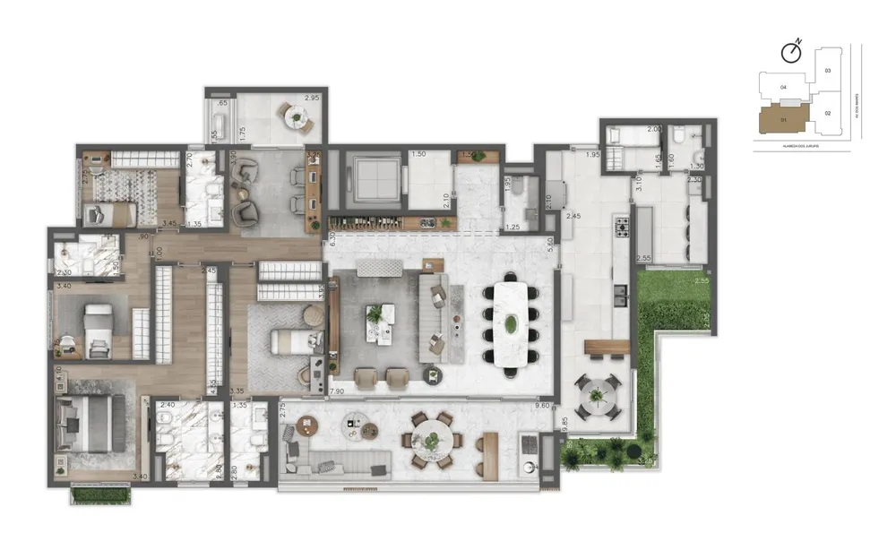 Casa, 4 quartos, 264 m² - Foto 12