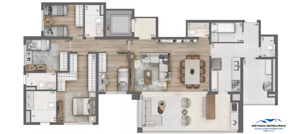 Casa, 3 quartos, 158 m² - Foto 5