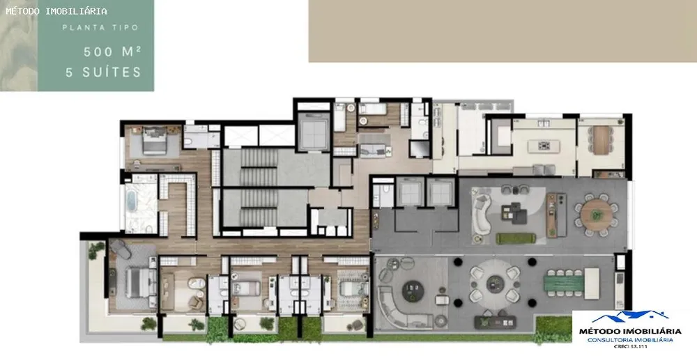 Casa, 5 quartos, 500 m² - Foto 10