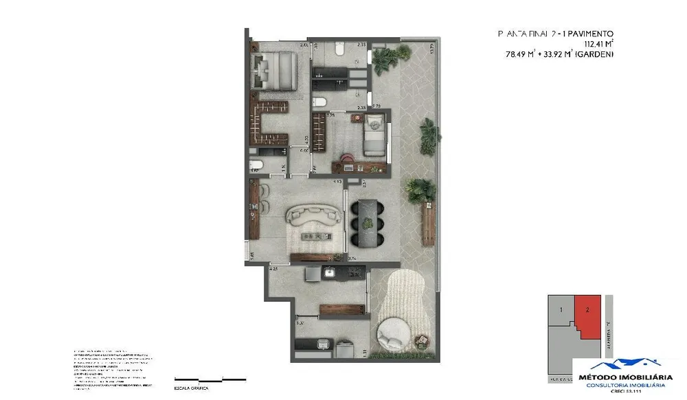 Apartamento, 1 quarto - Foto 9