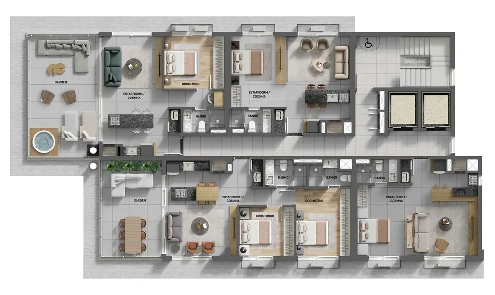 Apartamento, 2 quartos, 77 m² - Foto 14