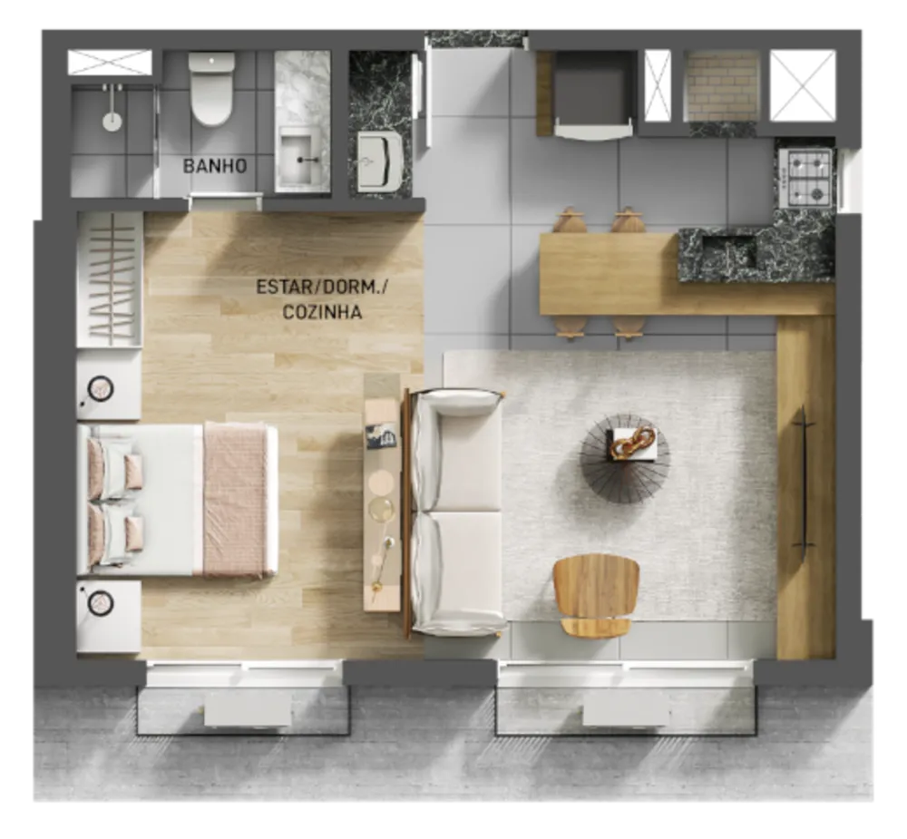 Apartamento, 1 quarto, 94 m² - Foto 17
