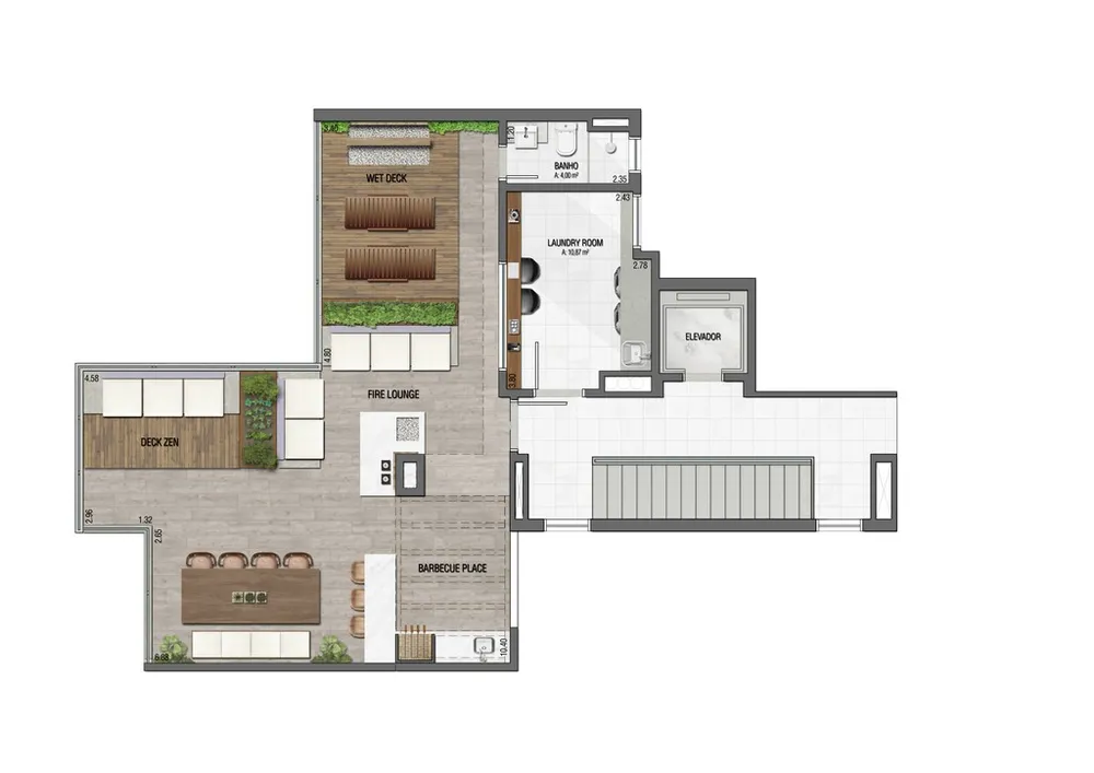 Apartamento, 1 quarto, 34 m² - Foto 7