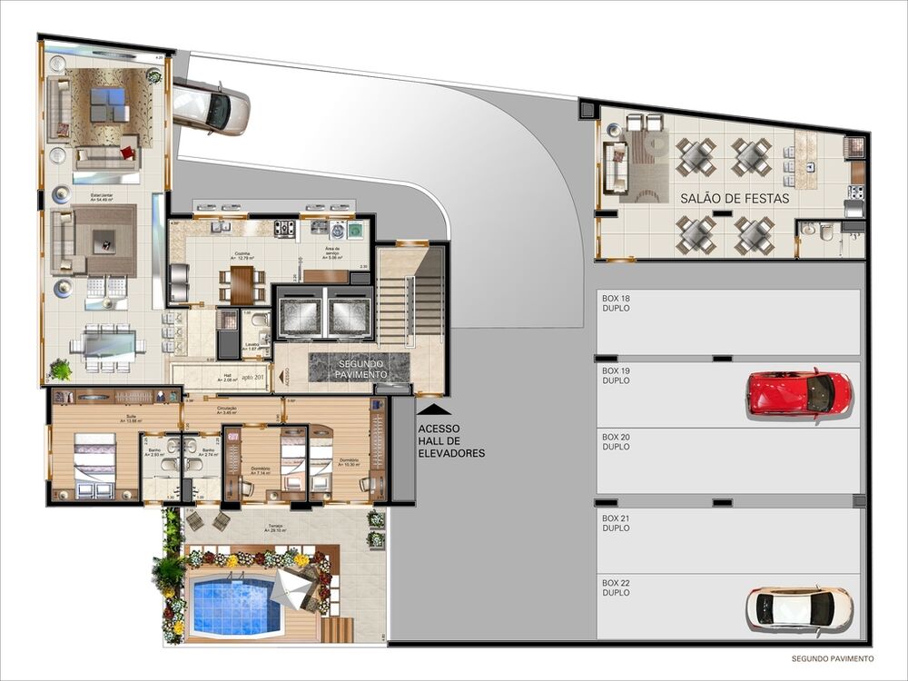 Apartamento, 3 quartos, 169 m² - Foto 18