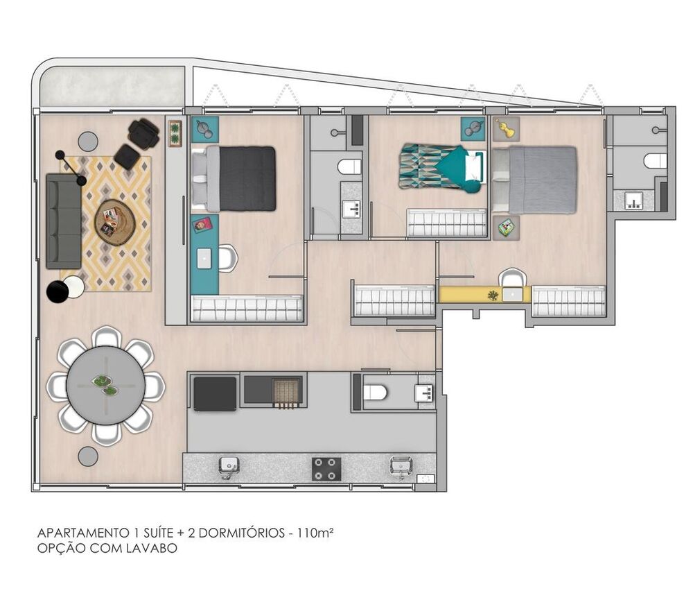 Apartamento, 3 quartos, 110 m² - Foto 18