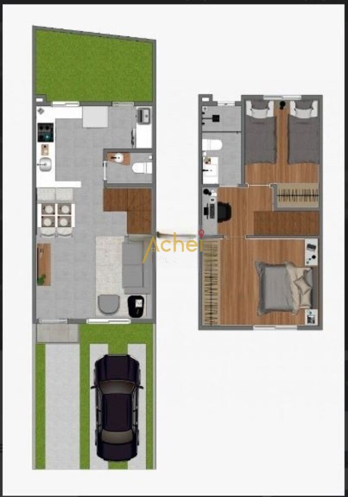 Casa de Condomínio, 2 quartos - Foto 14