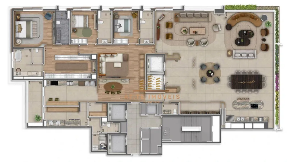 Apartamento, 4 quartos, 412 m² - Foto 11