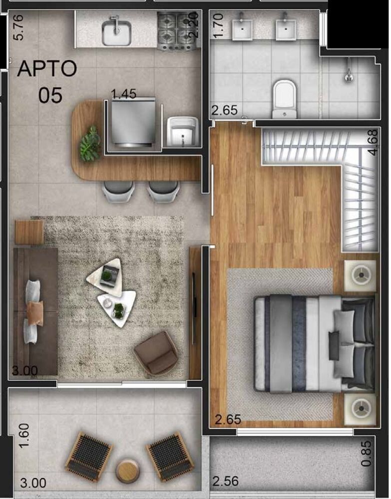 Apartamento, 2 quartos, 91 m² - Foto 10