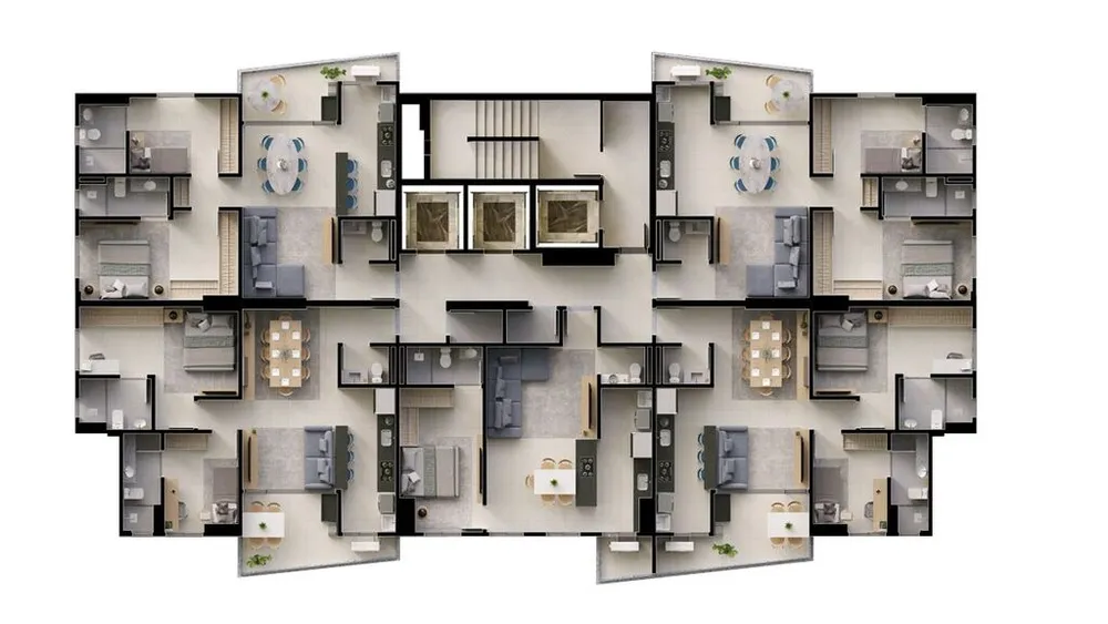 Apartamento, 1 quarto, 57 m² - Foto 12