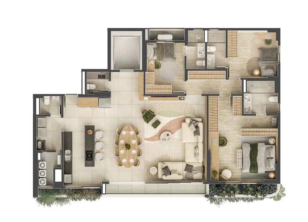Apartamento, 3 quartos, 154 m² - Foto 15
