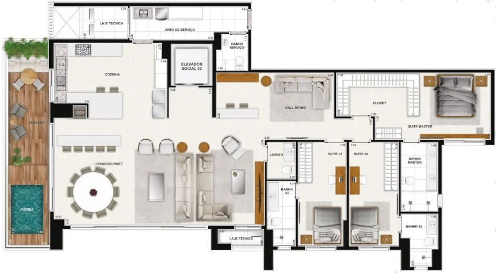 Apartamento, 4 quartos, 270 m² - Foto 15