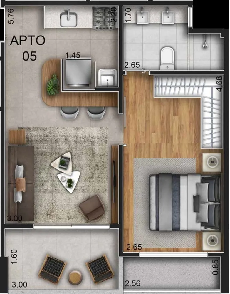 Apartamento, 2 quartos, 114 m² - Foto 15