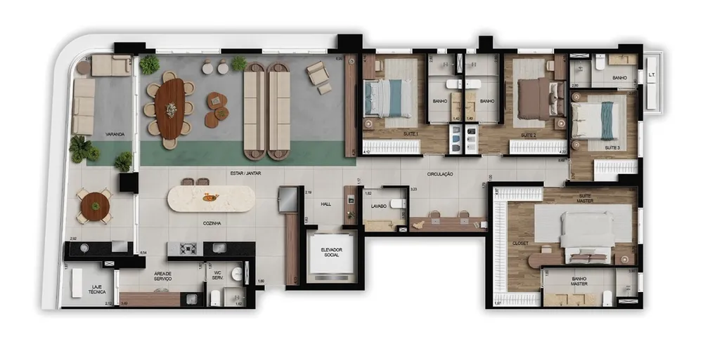 Apartamento, 4 quartos, 241 m² - Foto 27