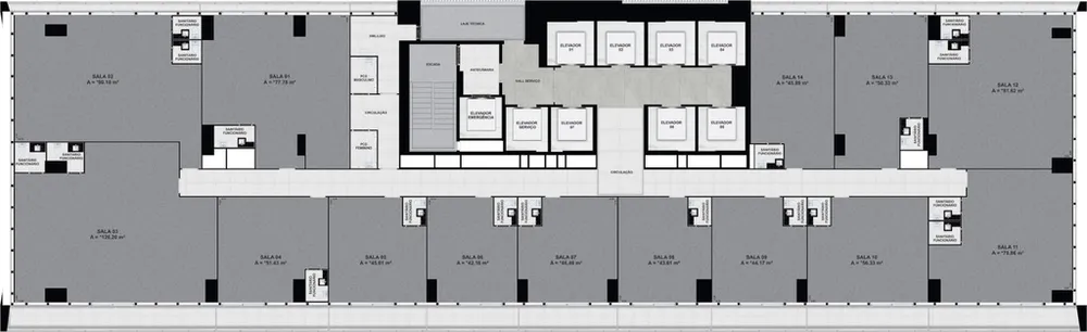Sala-Conjunto, 70 m² - Foto 12
