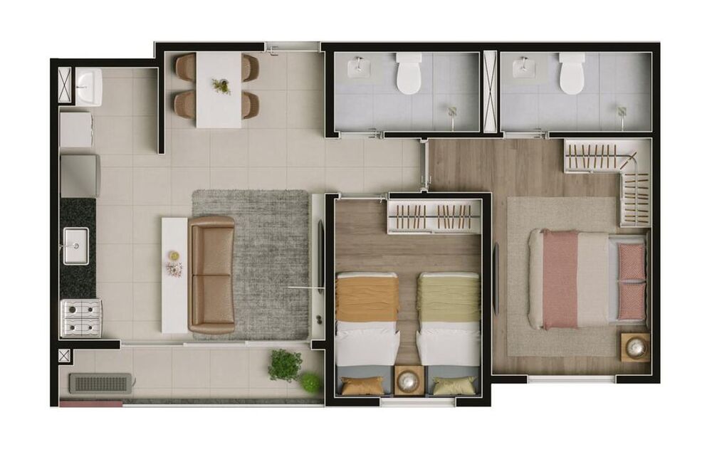 Apartamento, 2 quartos, 85 m² - Foto 9
