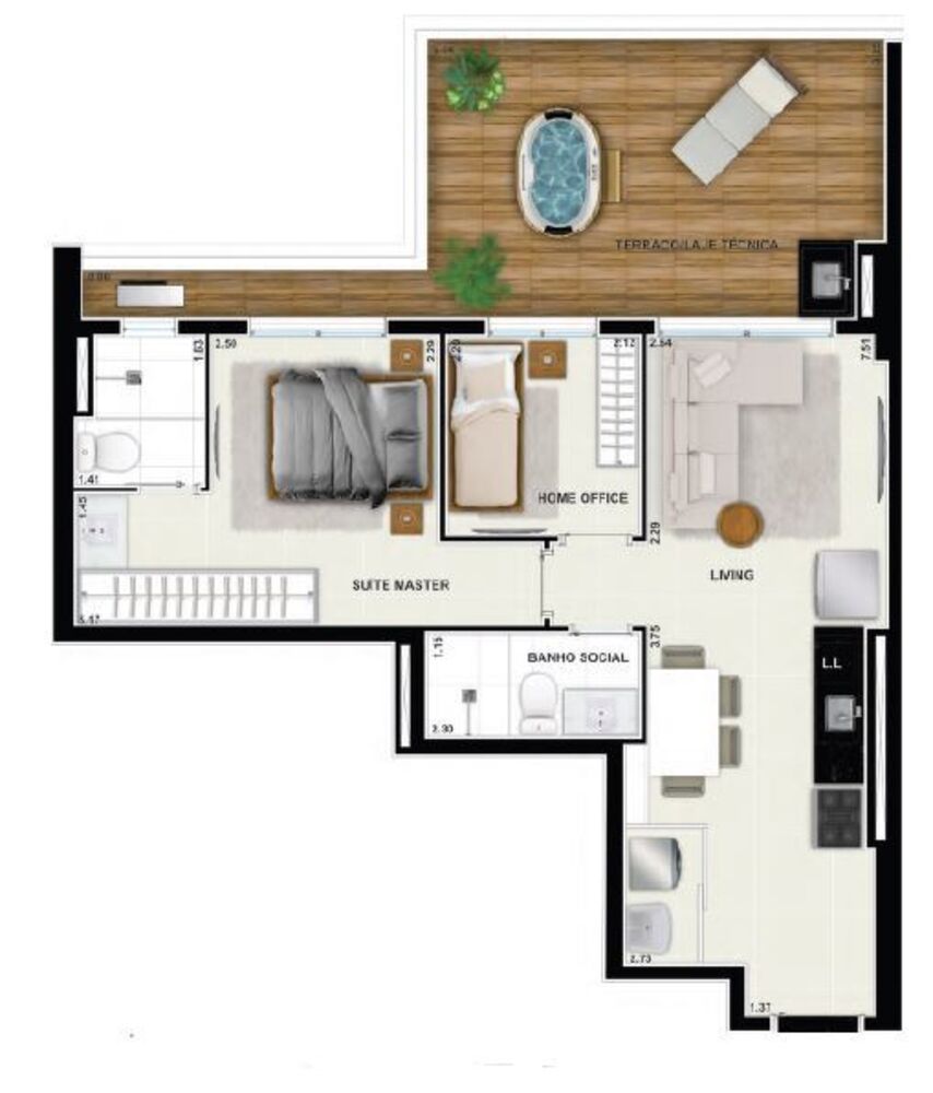 Apartamento, 2 quartos, 70 m² - Foto 25