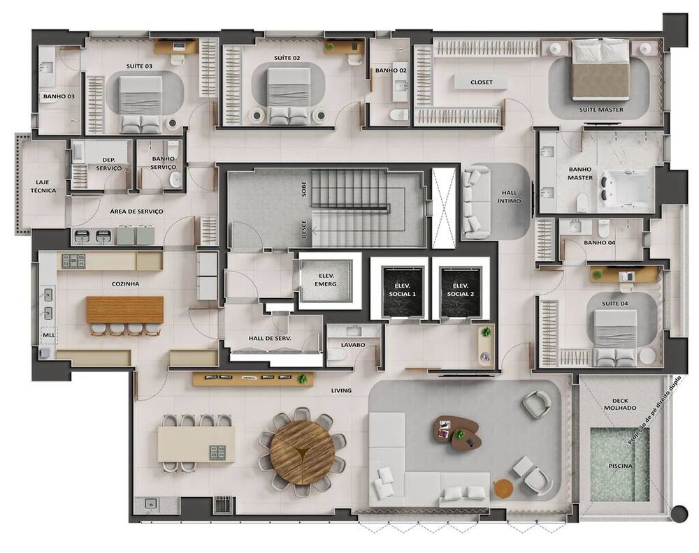 Apartamento, 4 quartos, 505 m² - Foto 27