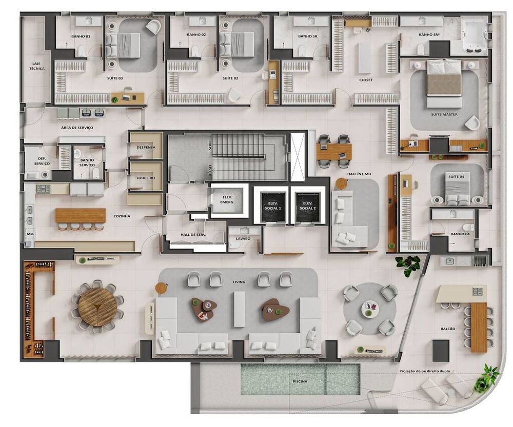 Apartamento, 4 quartos, 505 m² - Foto 12