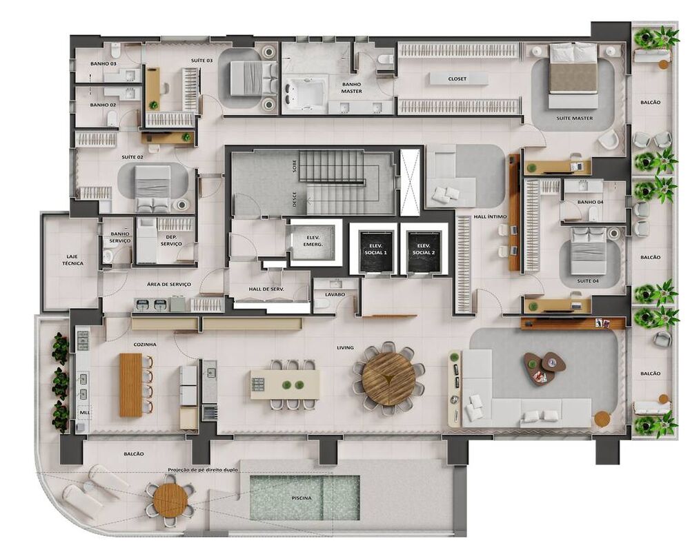 Apartamento, 4 quartos, 505 m² - Foto 22