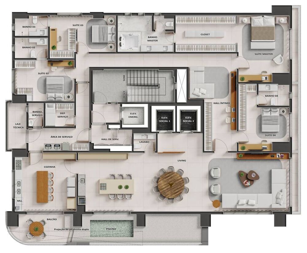 Apartamento, 4 quartos, 505 m² - Foto 30