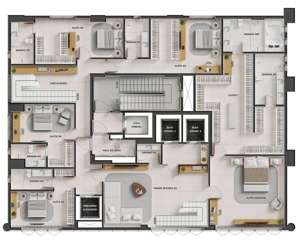 Apartamento, 4 quartos, 505 m² - Foto 26