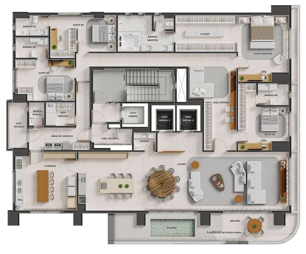 Apartamento, 4 quartos, 505 m² - Foto 17