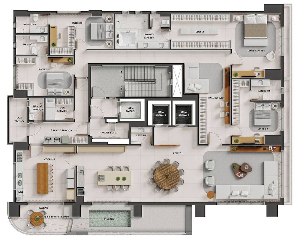 Apartamento, 4 quartos, 505 m² - Foto 11