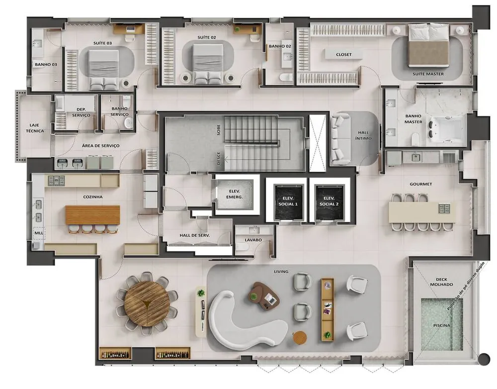 Apartamento, 4 quartos, 505 m² - Foto 41