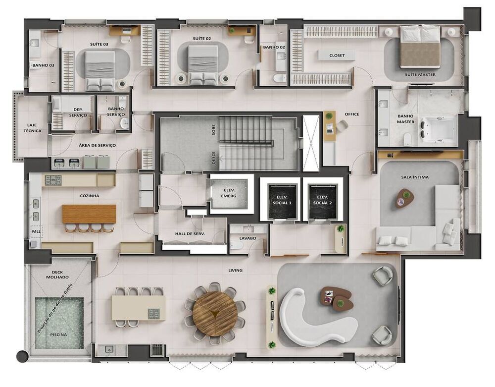 Apartamento, 4 quartos, 505 m² - Foto 14